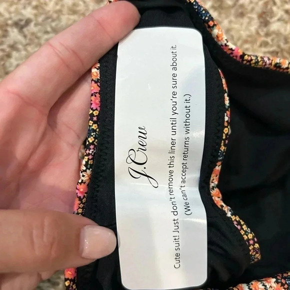 J.crew Women’s XXS Colorful Floral Bikini Bottoms NWT - Picture 4 of 4